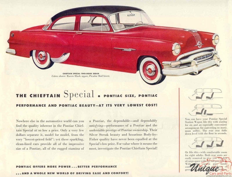 1954 Pontiac Brochure Page 8